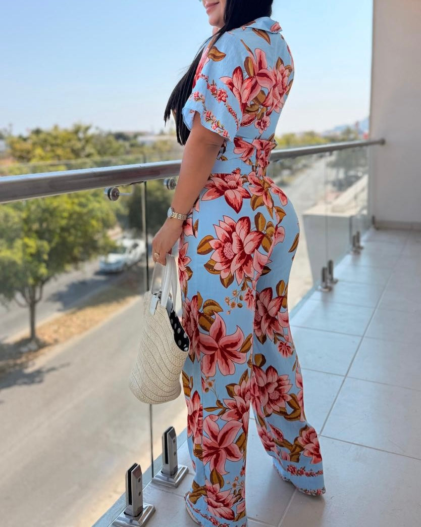 Coordinado floreado
