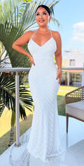 Vestido Blanca sirena