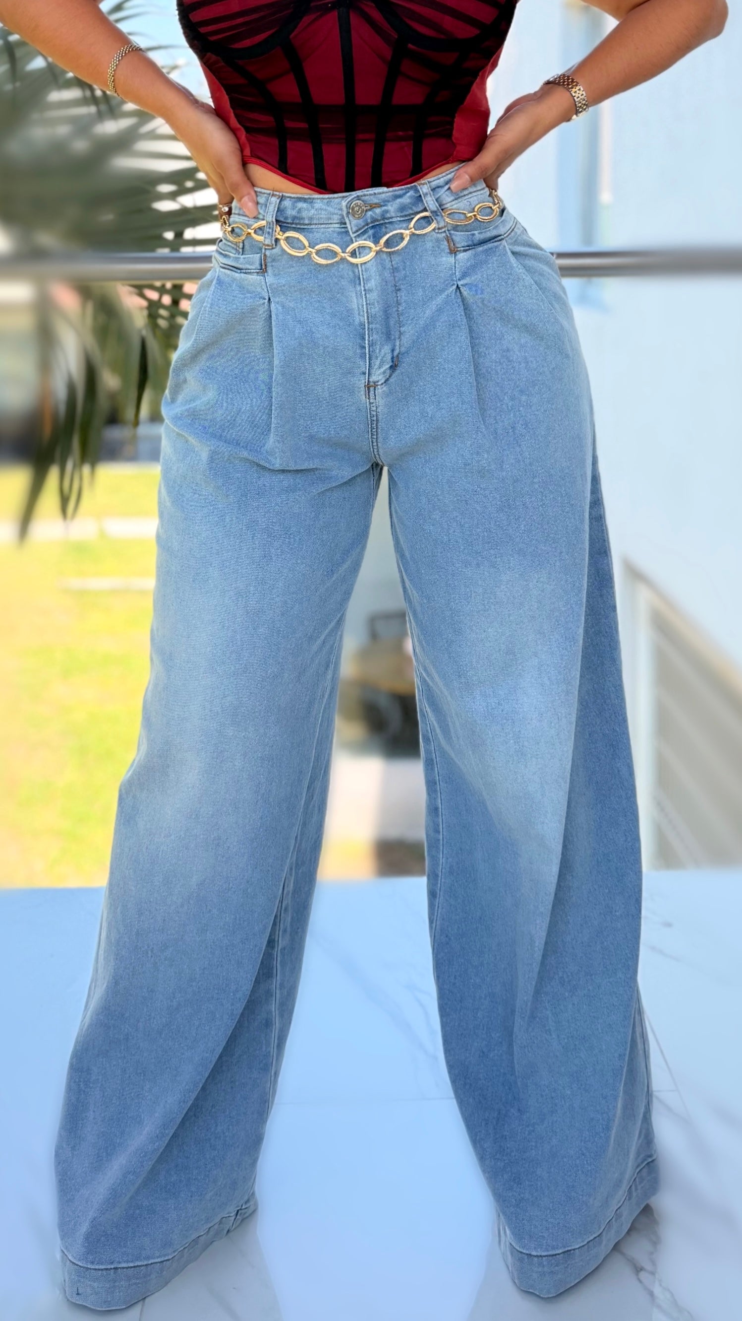 Pantalón Mezclilla Elegance