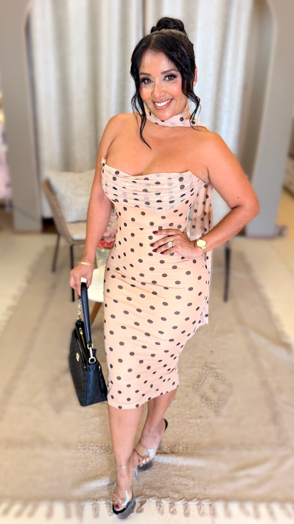 Vestido parís polka