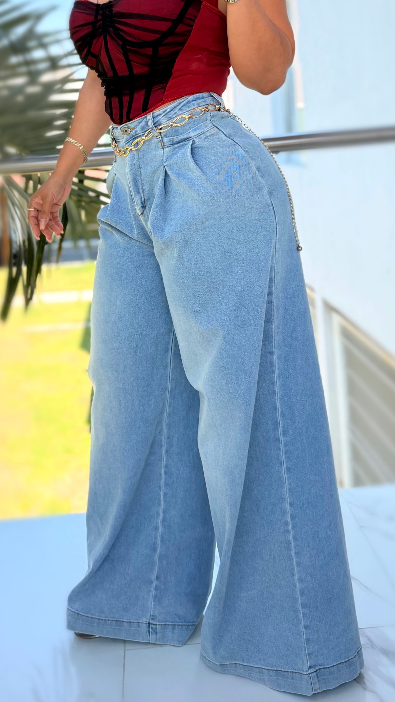 Pantalón Mezclilla Elegance